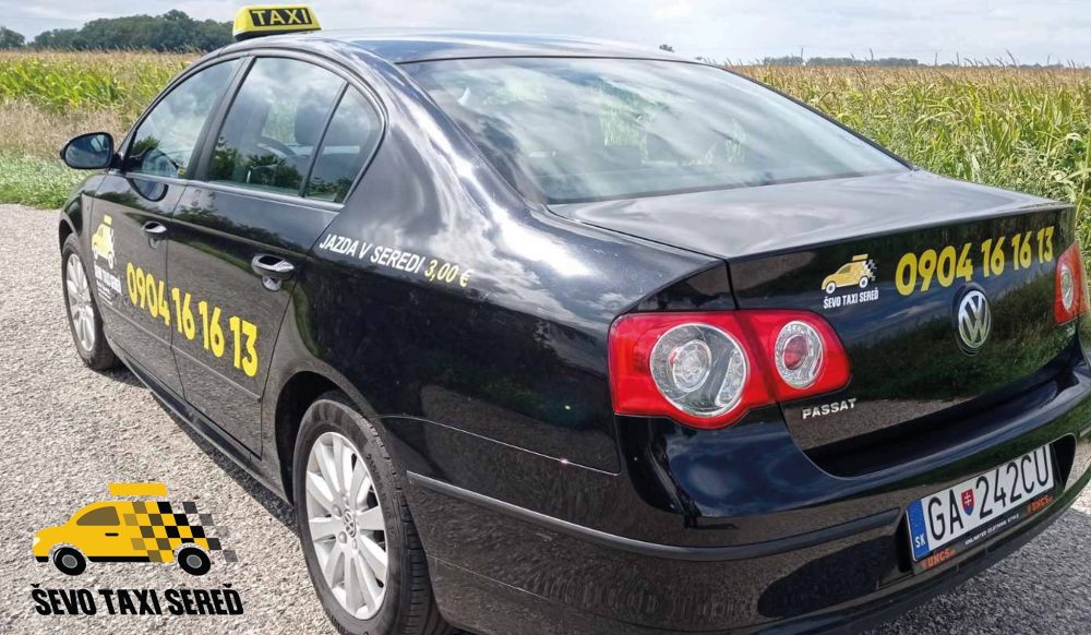 ŠEVO TAXI - Nová taxislužba v Seredi